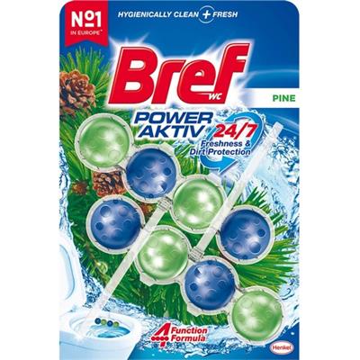 Bref Power Aktiv Katı Klozet Blok Çam Kokulu 2li Paket