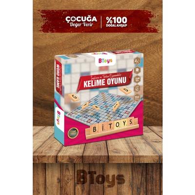 BToys Kelime Oyunu - Ahşap Zeka Ve Strateji Oyunu