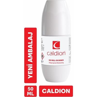 Caldion Kadın Roll-on Antiperspirant Deodorant 50 ml – Gül, Yasemin, Menekşe Kokulu ve Nemlendirici Formül