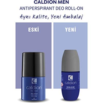Caldion Roll-On Deodorant Erkekler İçin 50 ml Antiperspirant ve Nemlendirici Etki