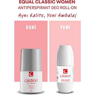 Caldion Roll On Kadın Antiperspirant 50 ml Nemlendirici Etkili Deodorant