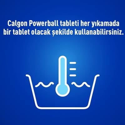 Calgon Çamaşır Makinesi Kireç Önleyici Tablet 40lı Yıkama İçin Etkili Koku Koruma