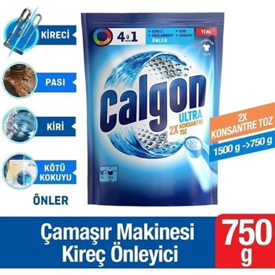 Calgon Ultra Konsantre 4ü1 Arada Toz 750 gr