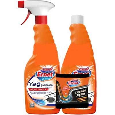 Camsil Cam Sil 3 Lü Fırsat Paketi Yağ Çöz. 750+750 Lavabo Açıcı +50 gr
