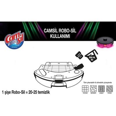 Camsil Robo-Sil Yüzey Temizleyici Robot Süpürge Deterjanı Çam 900 ml