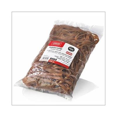Cassa Ambalaj Lastiği %100 Kauçuk 500 gr Naturel Renk 64 mm Çap Geniş Kullanım İçin