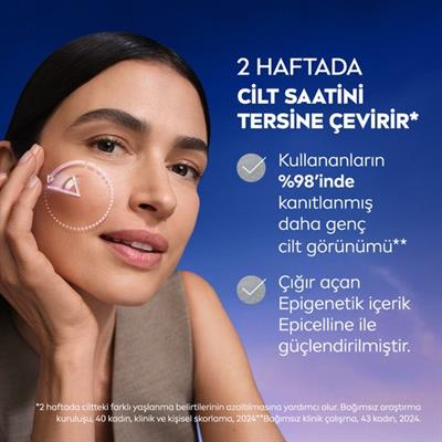 Cellular Epigenetics Rejuvenating Yüz Serumu 30ML, Genç Görünüm, Hyaluronik Asit