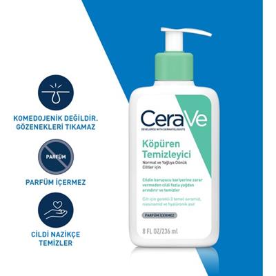 Cerave Köpüren Temizleyici 236 ml K99200