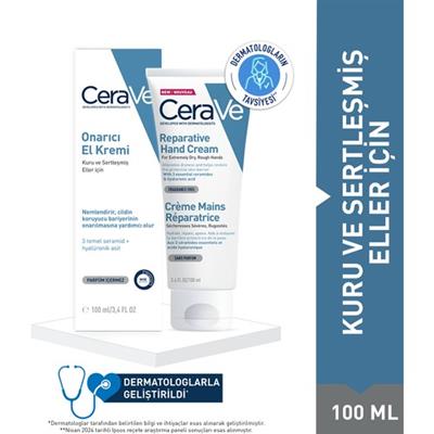 Cerave Onarıcı El Kremi 100 ml