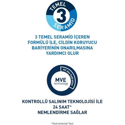 CeraVe Onarıcı El Kremi 50 ml Parfümsüz 3 Temel Seramid ve Hyalüronik Asitli Yoğun Nemlendirici