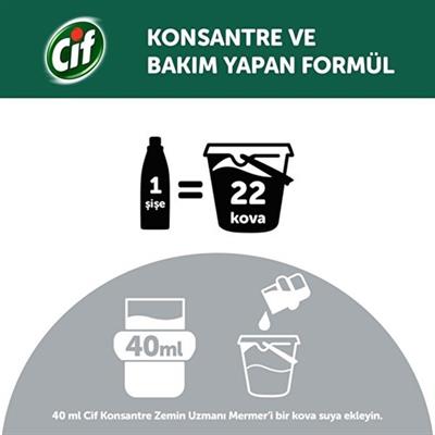 Cif Konsantre Zemin Uzmanı Mermer Okyanus Ferahlığı 895 Ml
