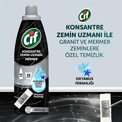 Cif Konsantre Zemin Uzmanı Mermer Okyanus Ferahlığı 895 Ml