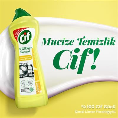 Cif Krem Temizleyici 750 ml Limon