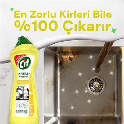 Cif Krem Temizleyici 750 ml Limon