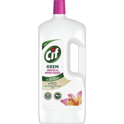Cif Krem Yüzey Temizleyici Mutfak ve Banyo İçin Frezya ve Müge Çiçeği Kokulu 1500 ML 1 Adet
