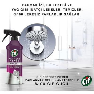 Cif Perfect Power Kireç Ve Pas Sprey Temizleyici 435 ml