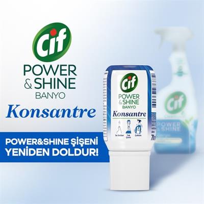 Cif Power & Shine Konsantre Banyo 70 ml
