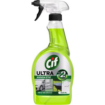 Cif Ultra Anında Etki Kir ve Yağ Çözücü 1025 ml