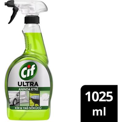 Cif Ultra Anında Etki Kir ve Yağ Çözücü 1025 ml