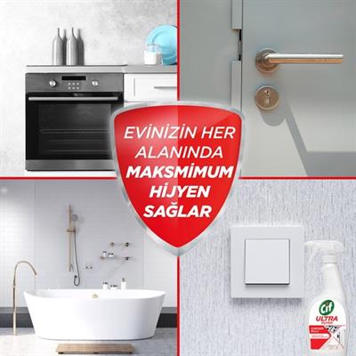 Cif Ultra Hijyen Sprey Yüzey Temizleyici 750 ml