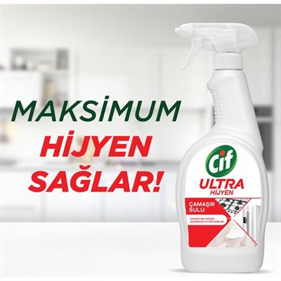 Cif Ultra Hijyen Sprey Yüzey Temizleyici 750 ml