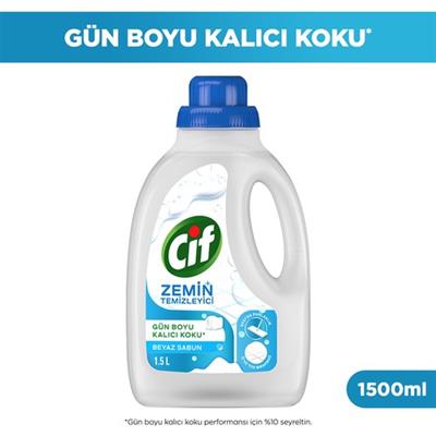 Cif Zemin Temizleyici Beyaz Sabun 1500 ml