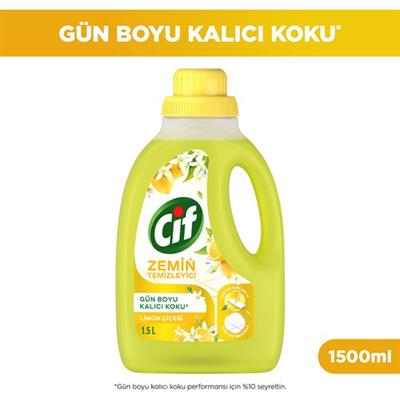 Cif Zemin Temizleyici Limon Çiçeği 1500 ml