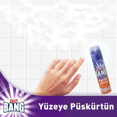 Cillit Bang Aktif Köpük Sprey Yüzey Temizleyici 600 Ml