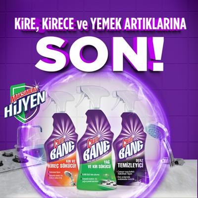Cillit Bang Mutfak Temizleyici Yağ ve Kir Sökücü Sprey 750ml