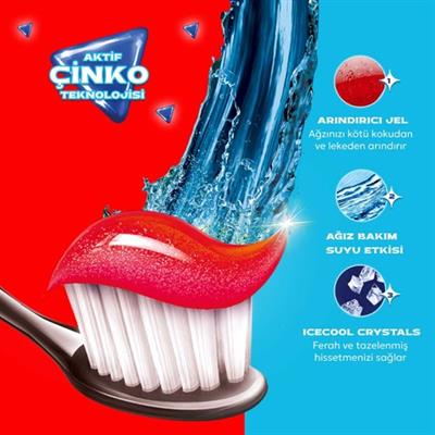 Close Up Diş Macunu Fresh Blast Ağız Bakım Suyu Etkili 50 Ml X1