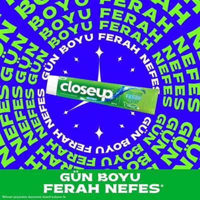Close Up Diş Macunu Menthol Fresh Ağız Bakım Suyu Etkili 50 Ml X1