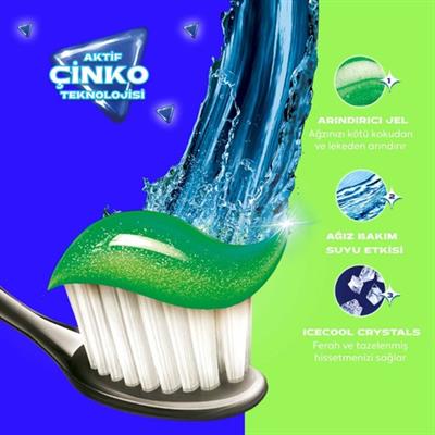 Close Up Diş Macunu Menthol Fresh Ağız Bakım Suyu Etkili 50 Ml X1