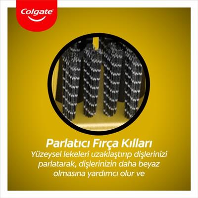 Colgate 360 Charcoal Gold Çok Yönlü Koruma Yumuşak Diş Fırçası