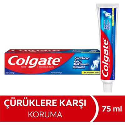Colgate Çürüklre Karşı Max  Diş Macunu 75 ml