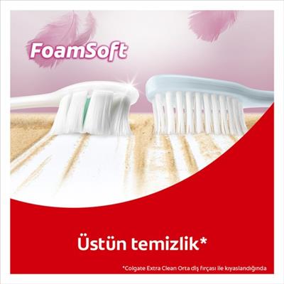 Colgate FoamSoft Diş Eti Masajı Yumuşak Diş Fırçası