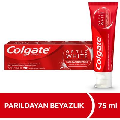 Colgate Optic White Parıldayan Beyazlık Beyazlatıcı Diş Macunu 75 ml