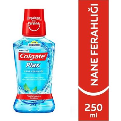Colgate Plax Nane Ferahlığı Ağız Bakım Suyu 250 ml – Uzun Süreli Ferah Nefes ve Plak Oluşumuna Karşı Etkili Koruma