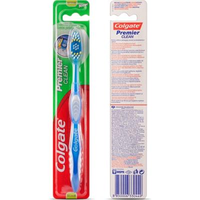 Colgate Premier Clean Diş Fırçası Orta Sertlikte Renkli 1 Adet Aile Kullanımına Uygun