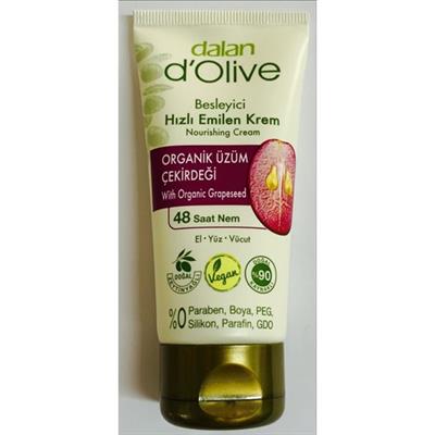 Dalan Dolive Krem Tüp 60ML Üzüm Çekirdeği