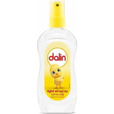 Dalin Hipoalerjenik Bebek Yağı Spreyi 200 ml Yağlılık Hissi Bırakmaz Alkol Paraben Boya İçermez