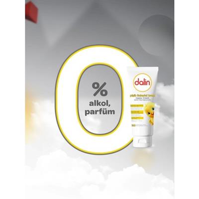 Dalin Pişik Önleyici Krem 100 ml – Hassas Ciltler için Yulaf Yağı ve Çinko Oksitli Hipoalerjenik Bakım