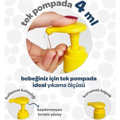 Dalin Rahat ve Mutlu Vanilya Kokulu Bebek Şampuanı