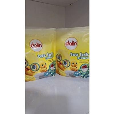 Dalin Toz Leke Çıkarıcı 500 gr 12 Yıkama Bebek Giysileri İçin Etkili Leke Giderici
