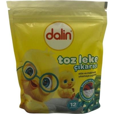 Dalin Toz Leke Çıkarıcı 500 gr 12 Yıkama Bebek Giysileri İçin Etkili Leke Giderici