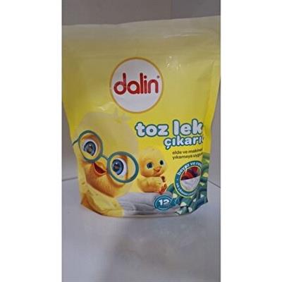 Dalin Toz Leke Çıkarıcı 500 gr 12 Yıkama Bebek Giysileri İçin Etkili Leke Giderici