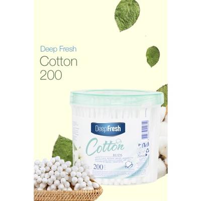 Deepfresh Kulak Pamuğu 200lü Silindir Kutu