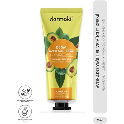 Dermokil Avokado Özlü El ve Vücut Kremi 75 ml