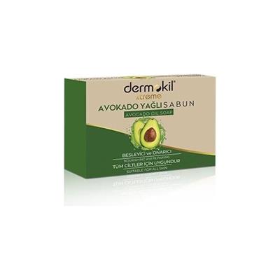 Dermokil Avokado Yağlı Sabun Besleyici Onarıcı Etki 100 g Cilt İçin E Vitamini Desteği