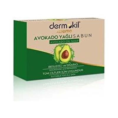 Dermokil Avokado Yağlı Sabun Besleyici Onarıcı Etki 100 g Cilt İçin E Vitamini Desteği