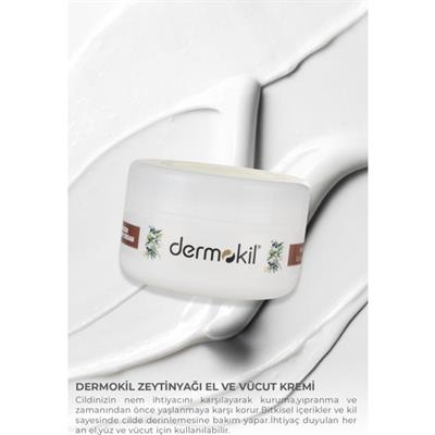 Dermokil Doğal Zeytinyağlı El Yüz ve Vücut Bakım Kremi 300 ml